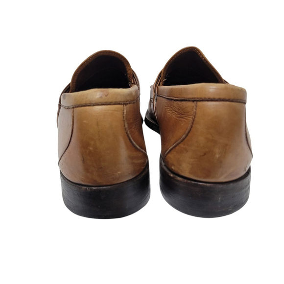 Allen Edmonds Enfield Tassel Loafers Size 12 Men's Brown Excellent Condition - Picture 3 of 15